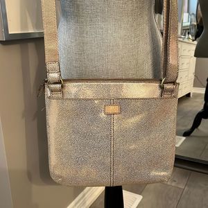 New Fossil Leather Crossbody Bag